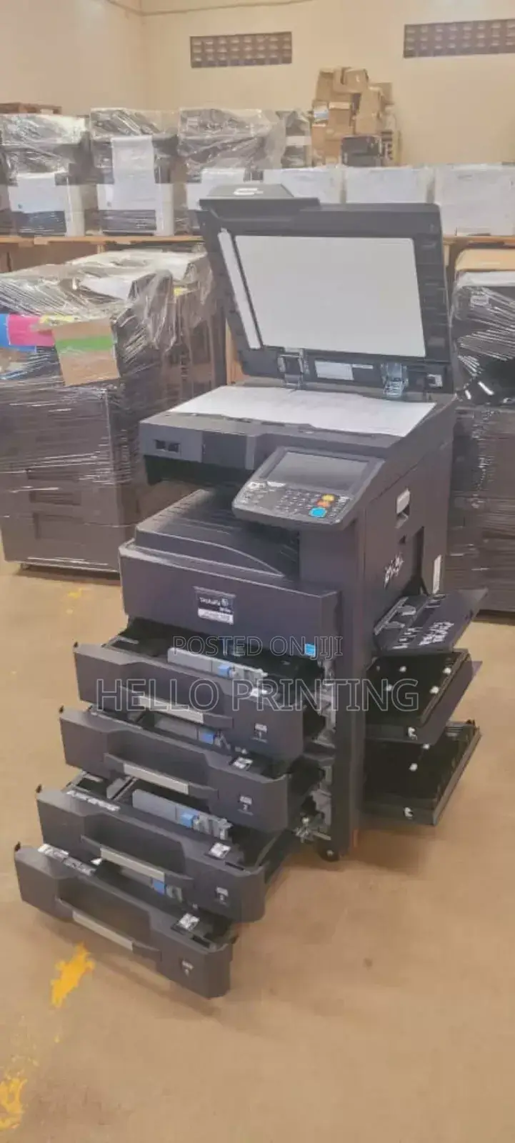 Print , Scan, Copy - Taskalfa 3010i Does It All .