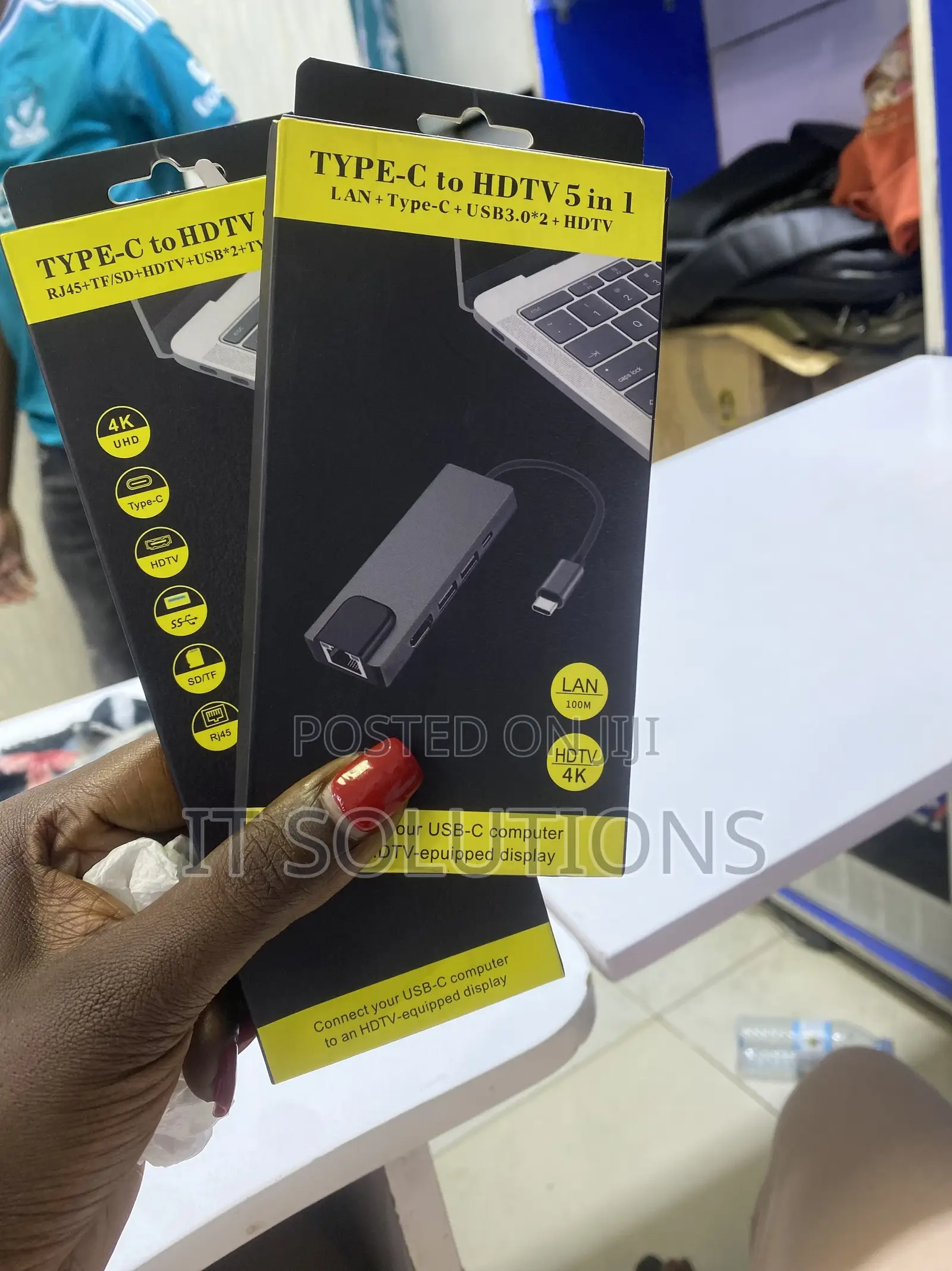 Typec to HDTV 5in1 Usb Hub