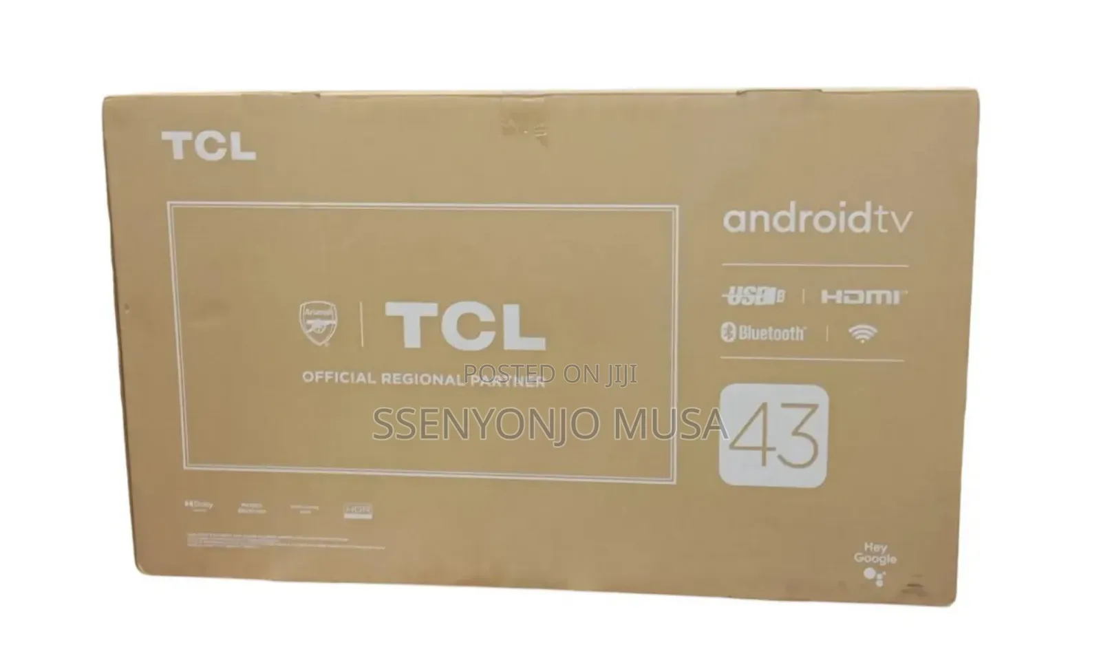 TCL 43s5400 43-Inch Full Hd Smart Android Tv|Hdr Androidtv