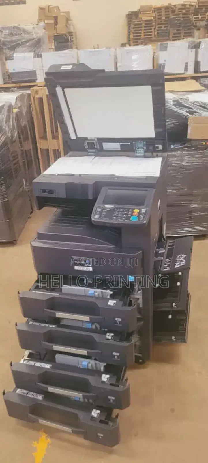 Kyocera Taskalfa 3010i - Optional Stapling Punching .