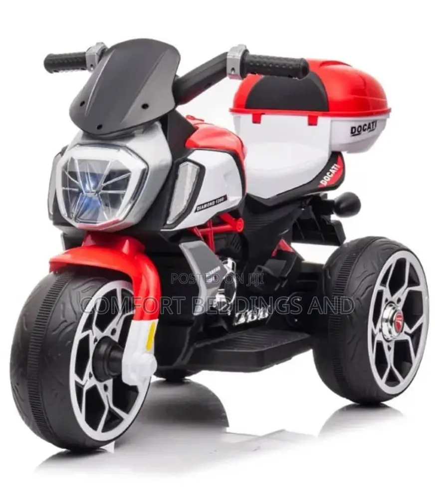 Rechargeable Motorcycle Red With Carrying Case