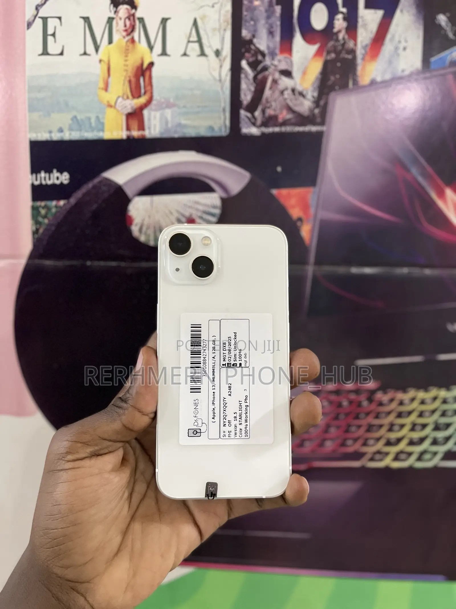 New Apple iPhone 13 128 GB White