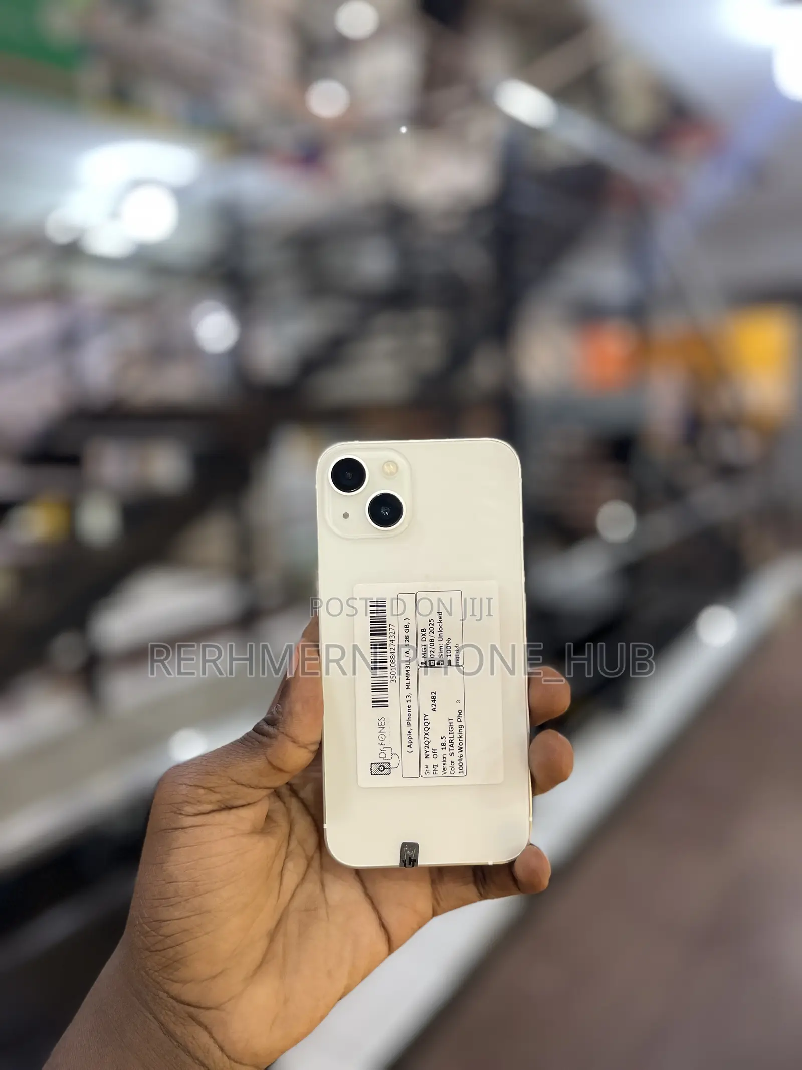 New Apple iPhone 13 128 GB White