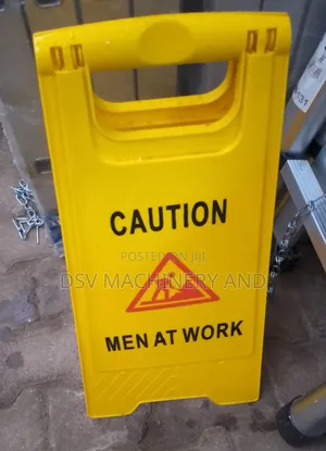 Men At Work Signages/Caution For Wet Floor
