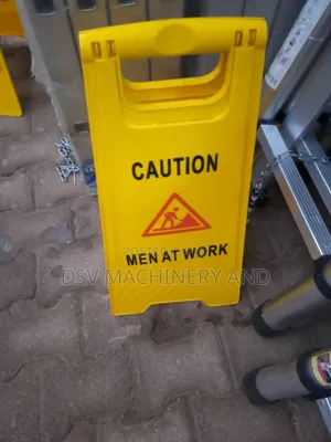 Men At Work Signages/Caution For Wet Floor