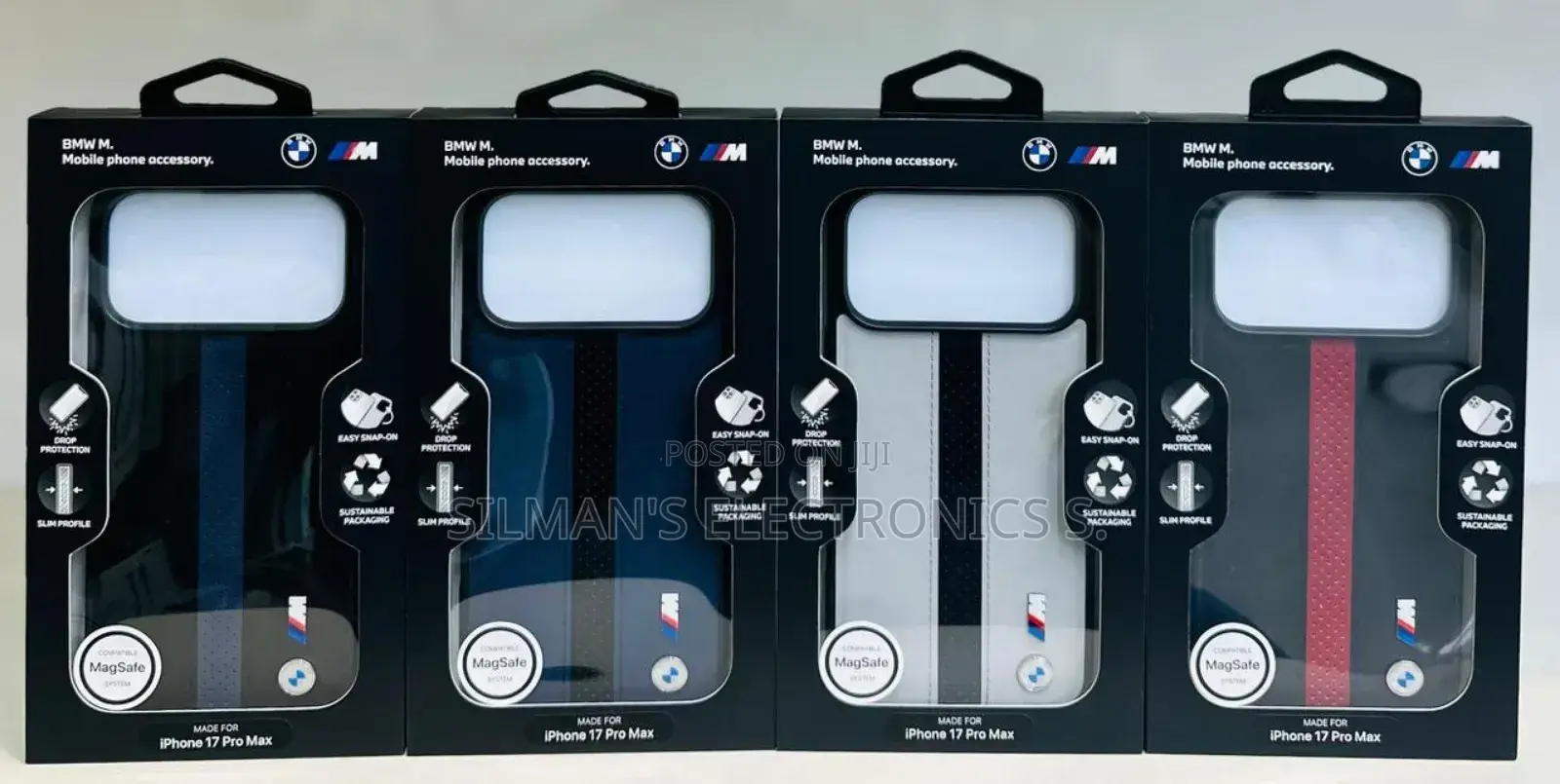 BMW Case for iPhone 17 Pro Max Carbon Fibre
