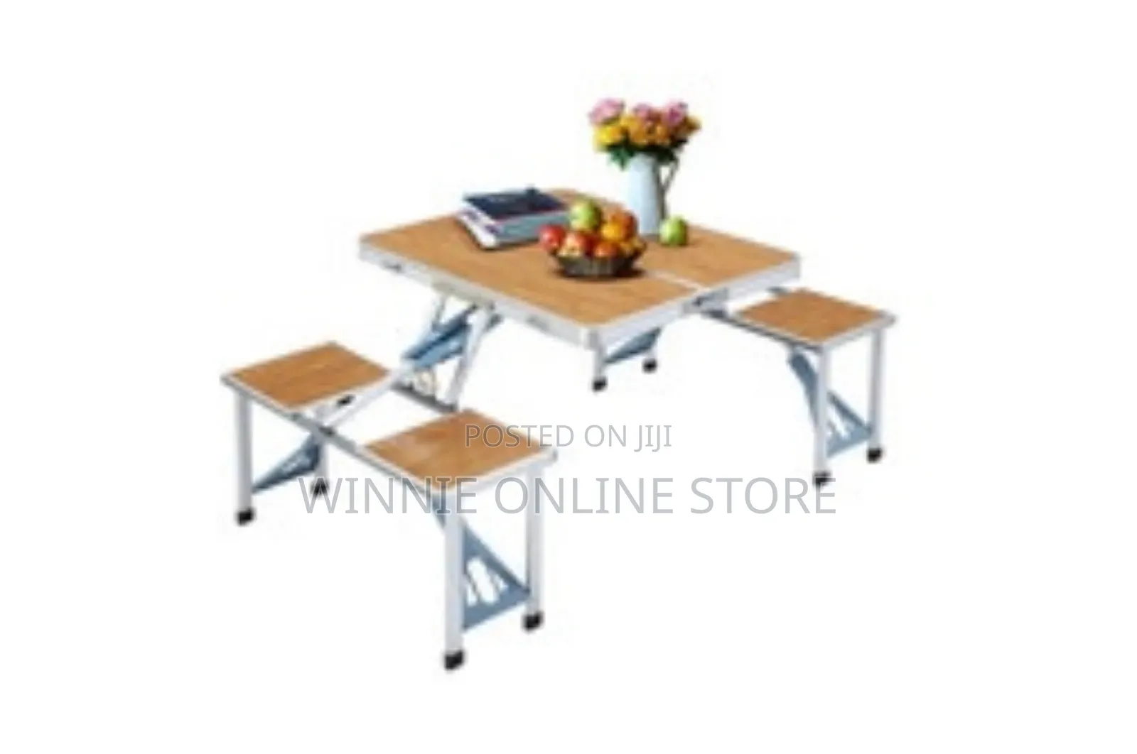 Camping Folding Table With Chairs