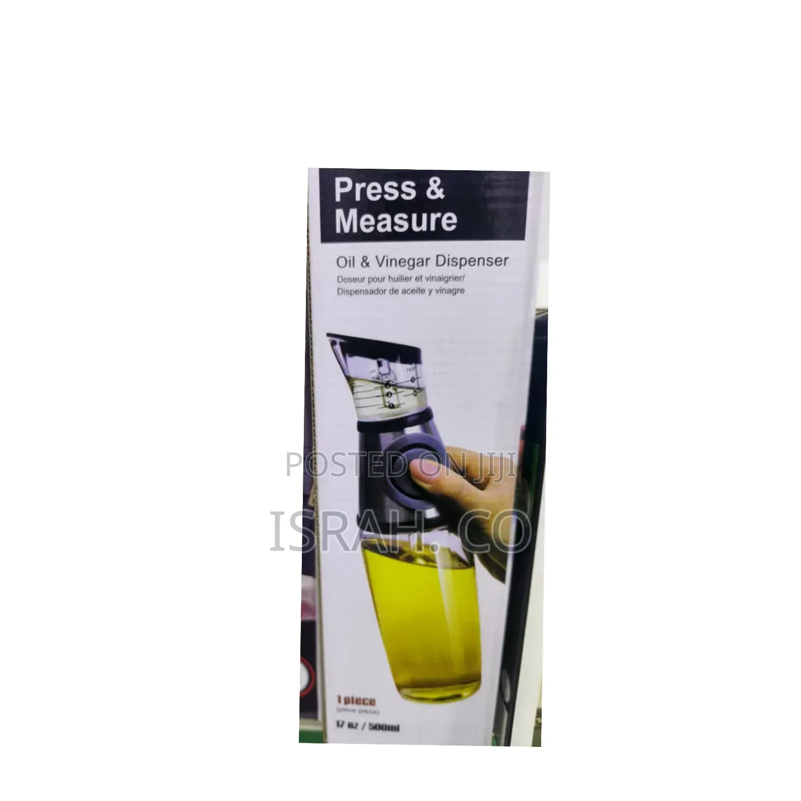Oil and Vinegar Dispenser Bottle.