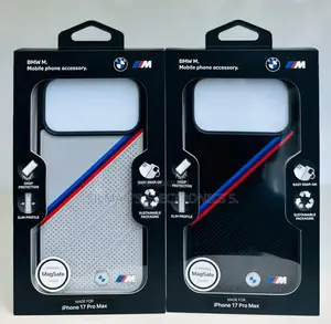 BMW Leather Case for iPhone 17 Pro Max