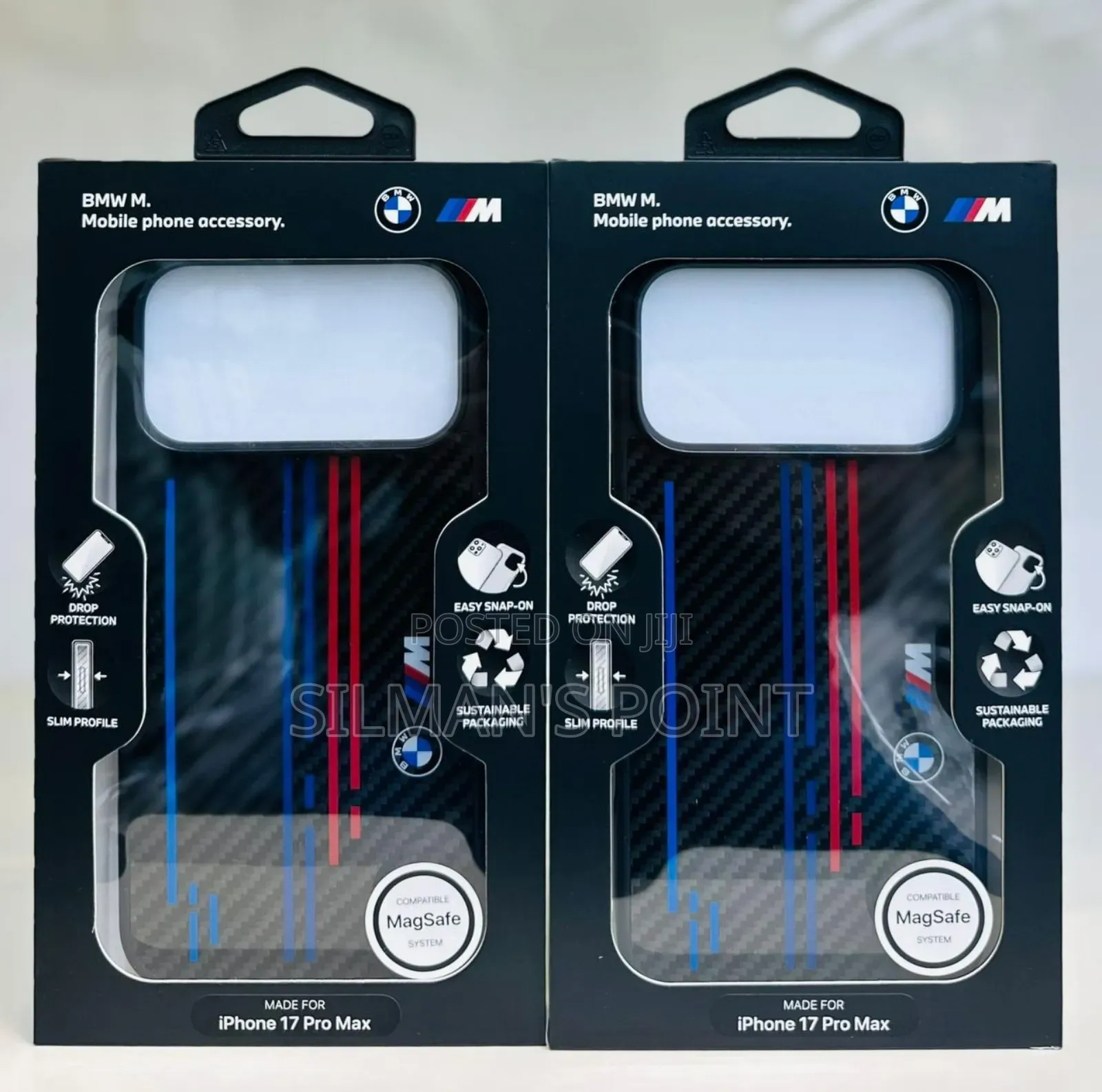 BMW Leather Case for iPhone 17 Pro Max