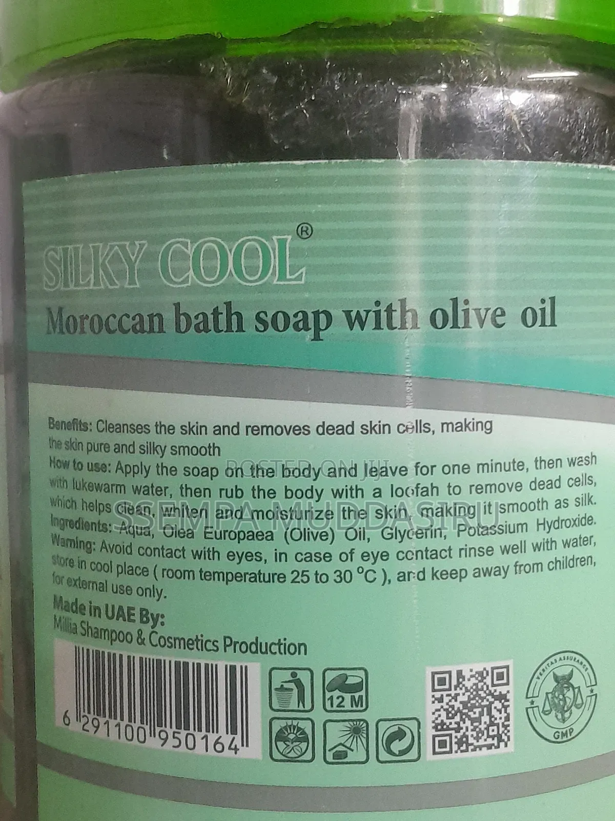Silky Cool Morrocan Bath Soap With Olive Oil Ikg,5oo Grams