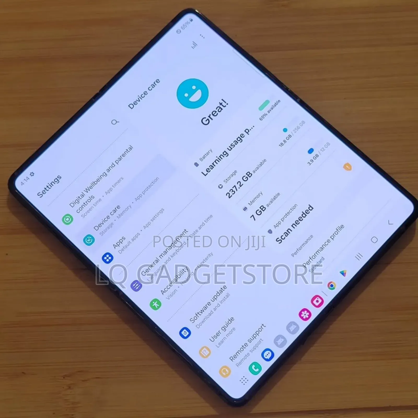 New Samsung Galaxy Z Fold 5 256 GB Black
