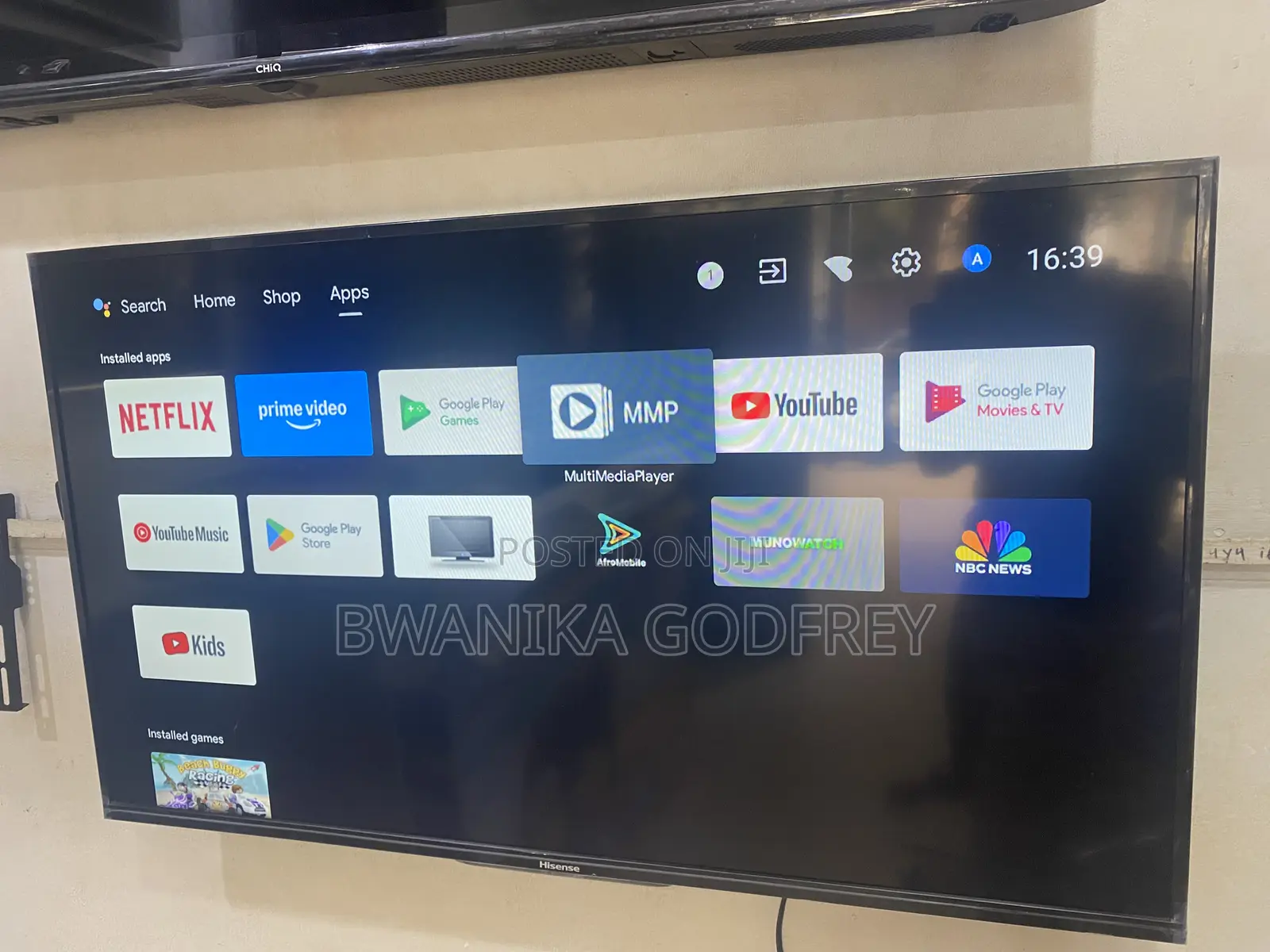 Hisense 43 Android Tv