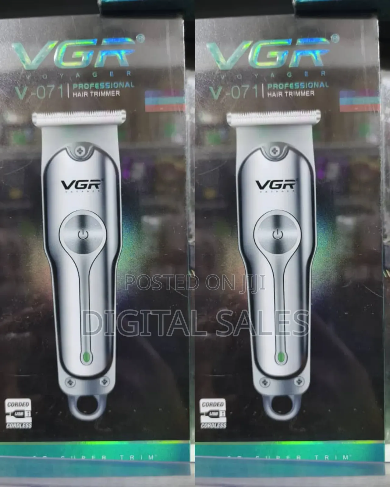 Rechargeable VGR Hair Trimmer
