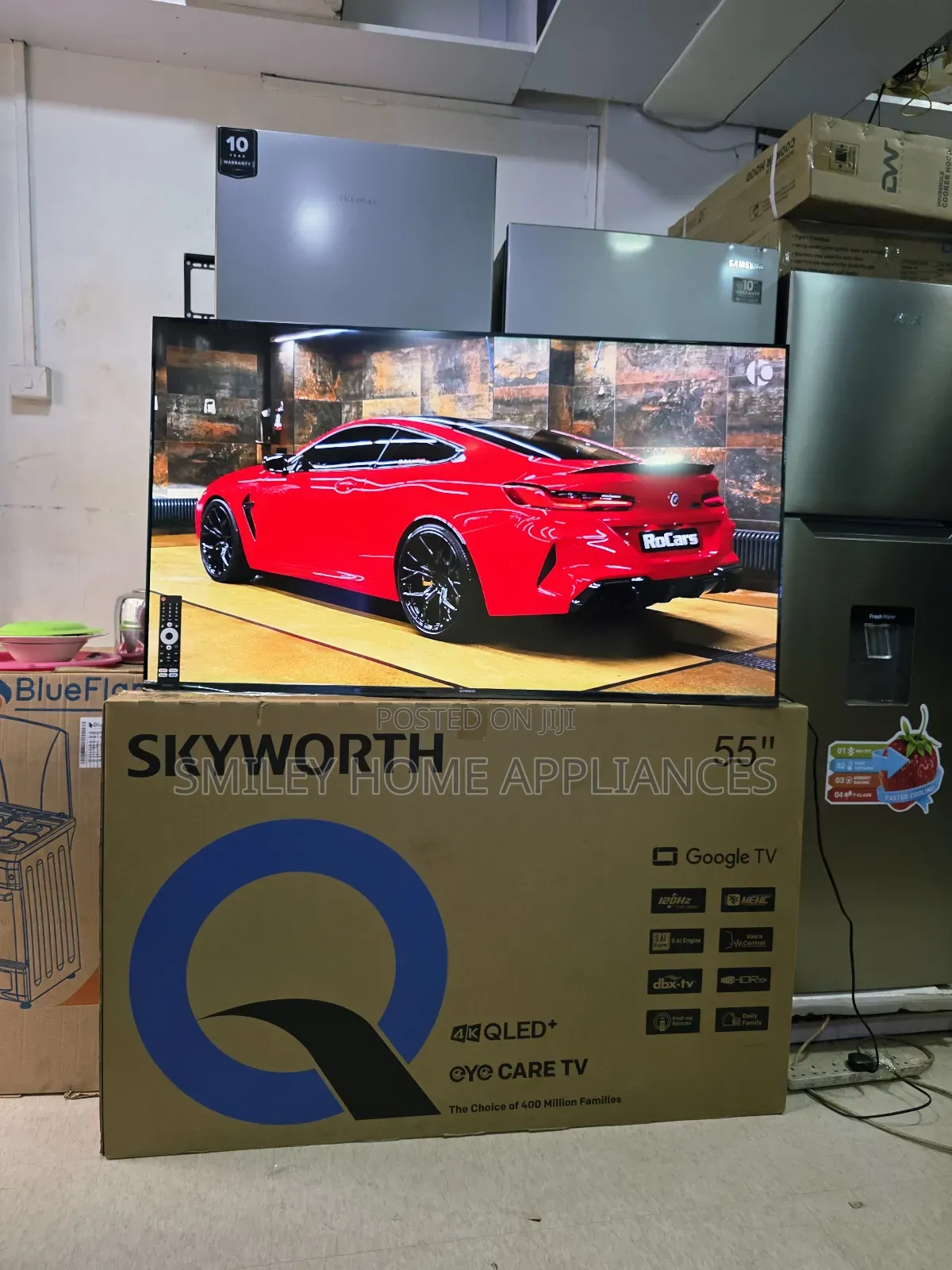 Skyworth 55inches Quantum Dot Display Qled- Andriod Google Tv