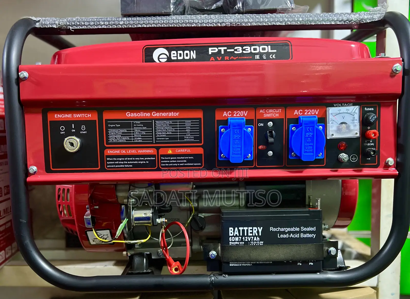 Edon Generator Pt - 3300l .
