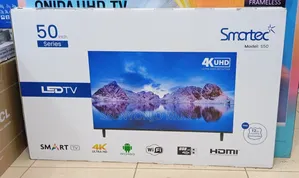 Smartec S50 50" Uhd Smart Tv - With Wi-Fi and Free-to-Air