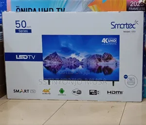 Smartec S50 50" Uhd Smart Tv - With Wi-Fi and Free-to-Air