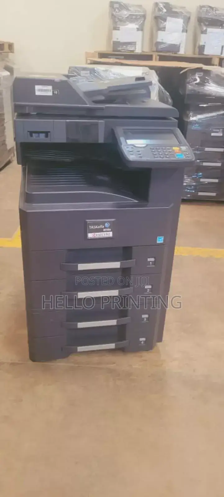 Kyocera Taskalfa 3010i - Tap to Scan , Copy Print.