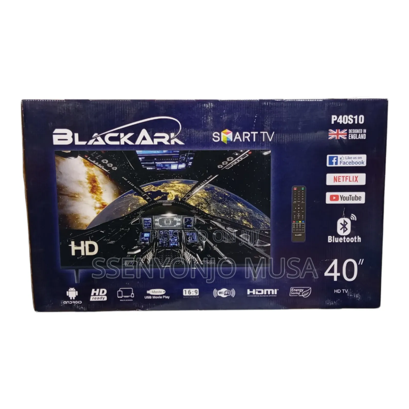Blackark P40s10 40" Smart Tv - Hd Ready, Led, Hdmi, Usb-