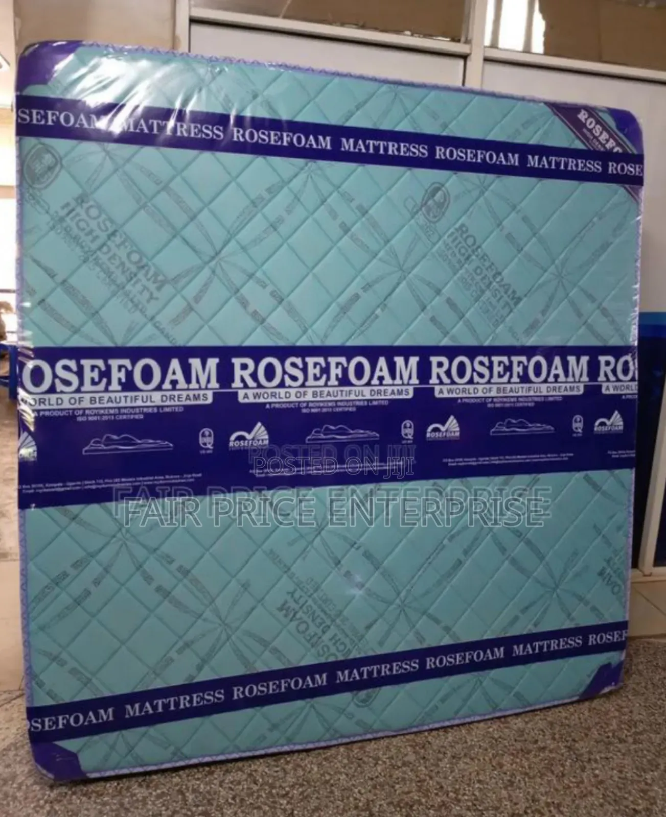 Rose Foam Mattresses 6x6 By8 Inches Premium High Density