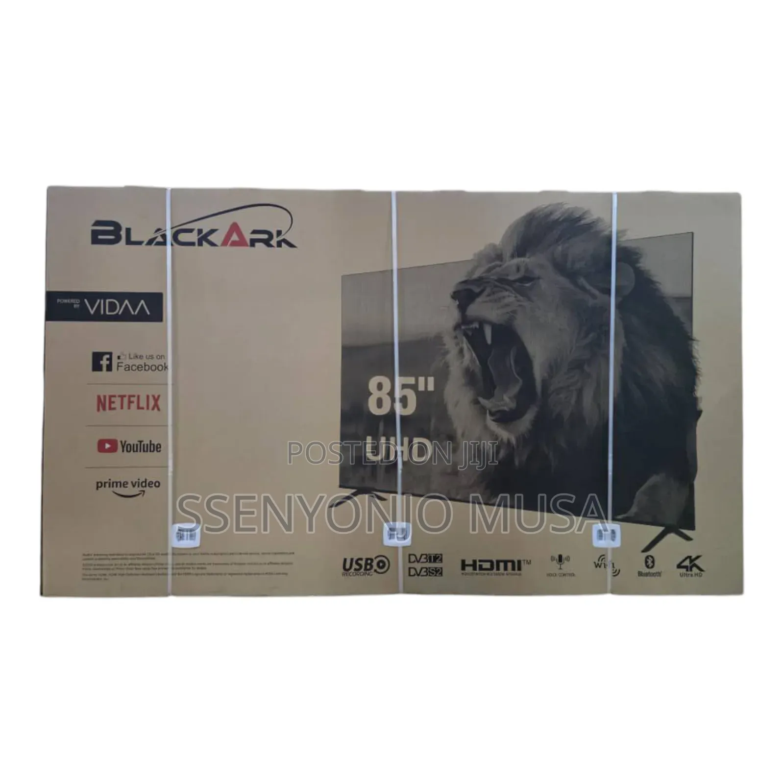 Blackark 85" Uhd Qled Smart Tv-Frameless,Dynamic Contrast