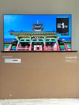 Samsung 65” Crystal Uhd Du8000 Smart Tv