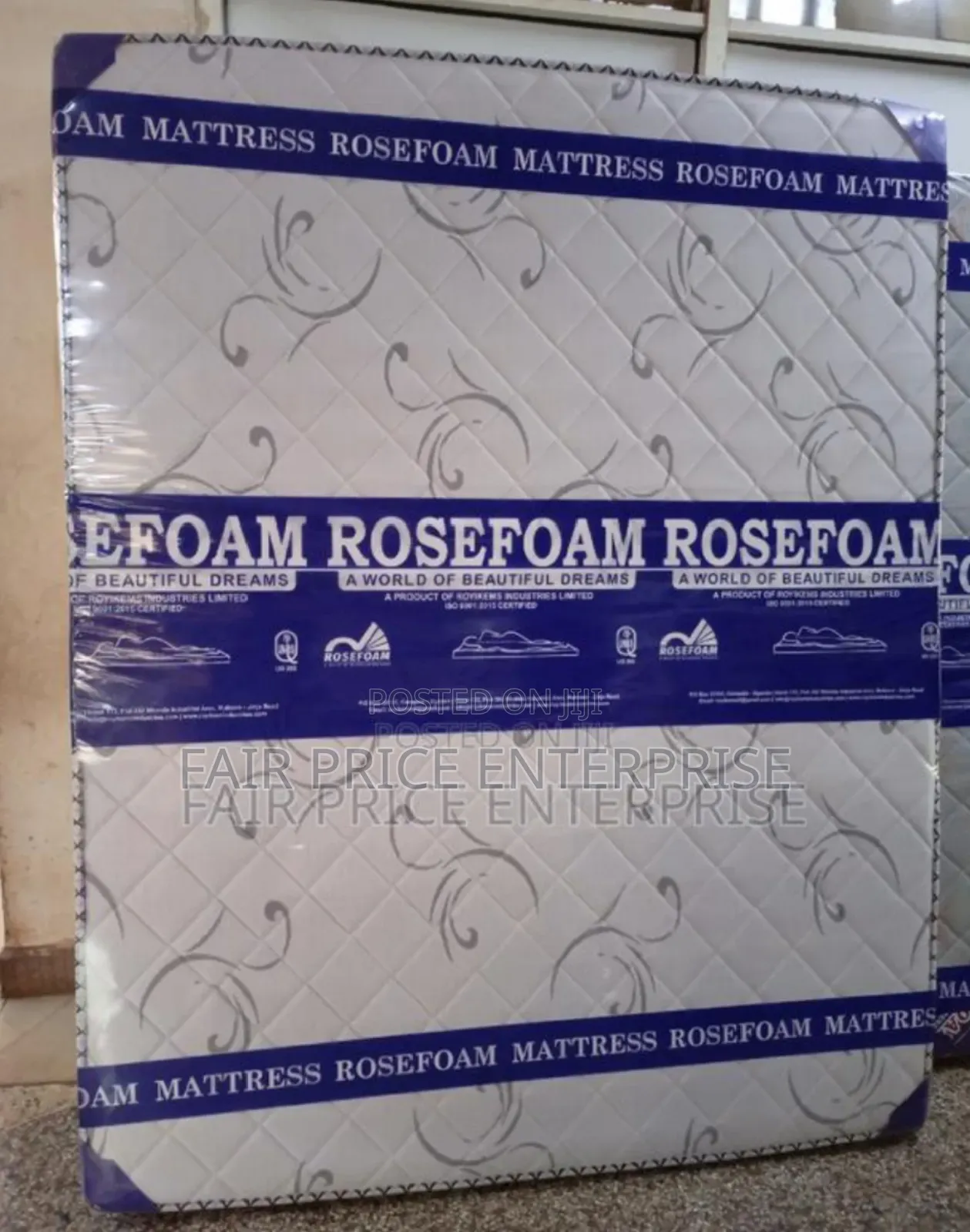Rose Foam Mattress 5x6 By8 Inches Premium High Density Smart
