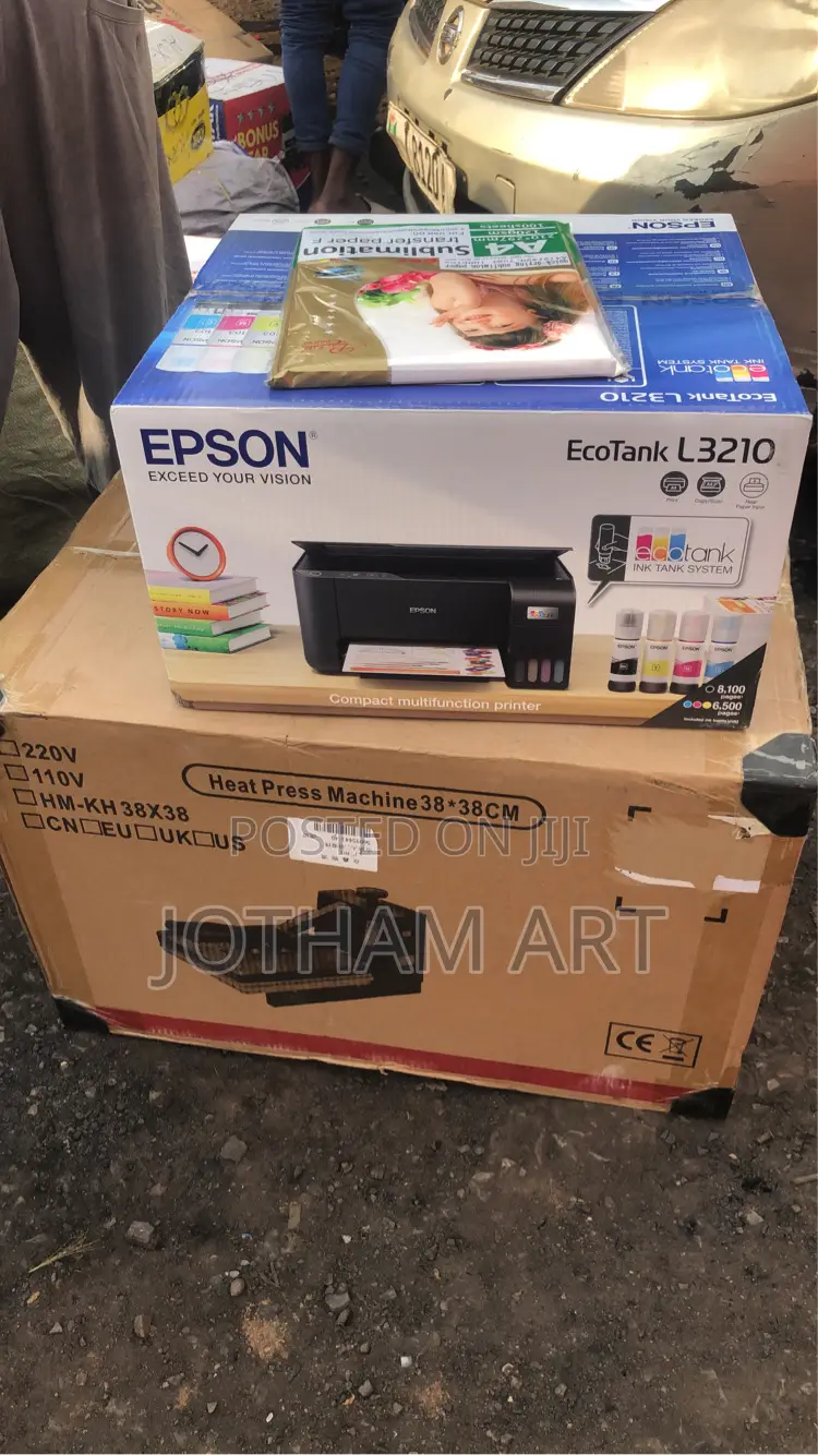 Epson+ Heatpress, Sublimation Inks, Reem Full Package
