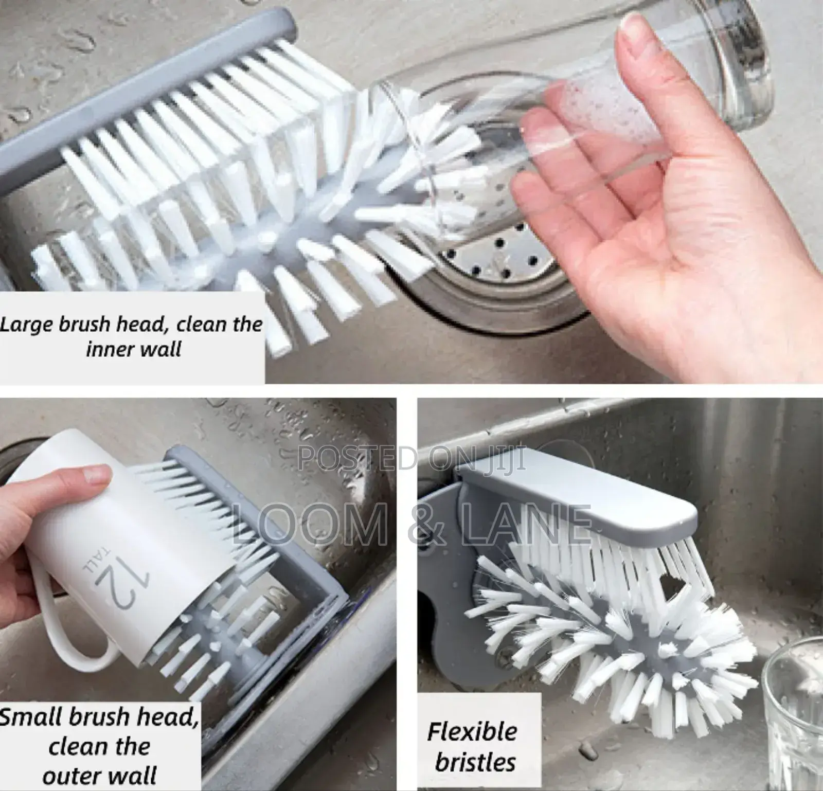 Glass Cup Washer Brush