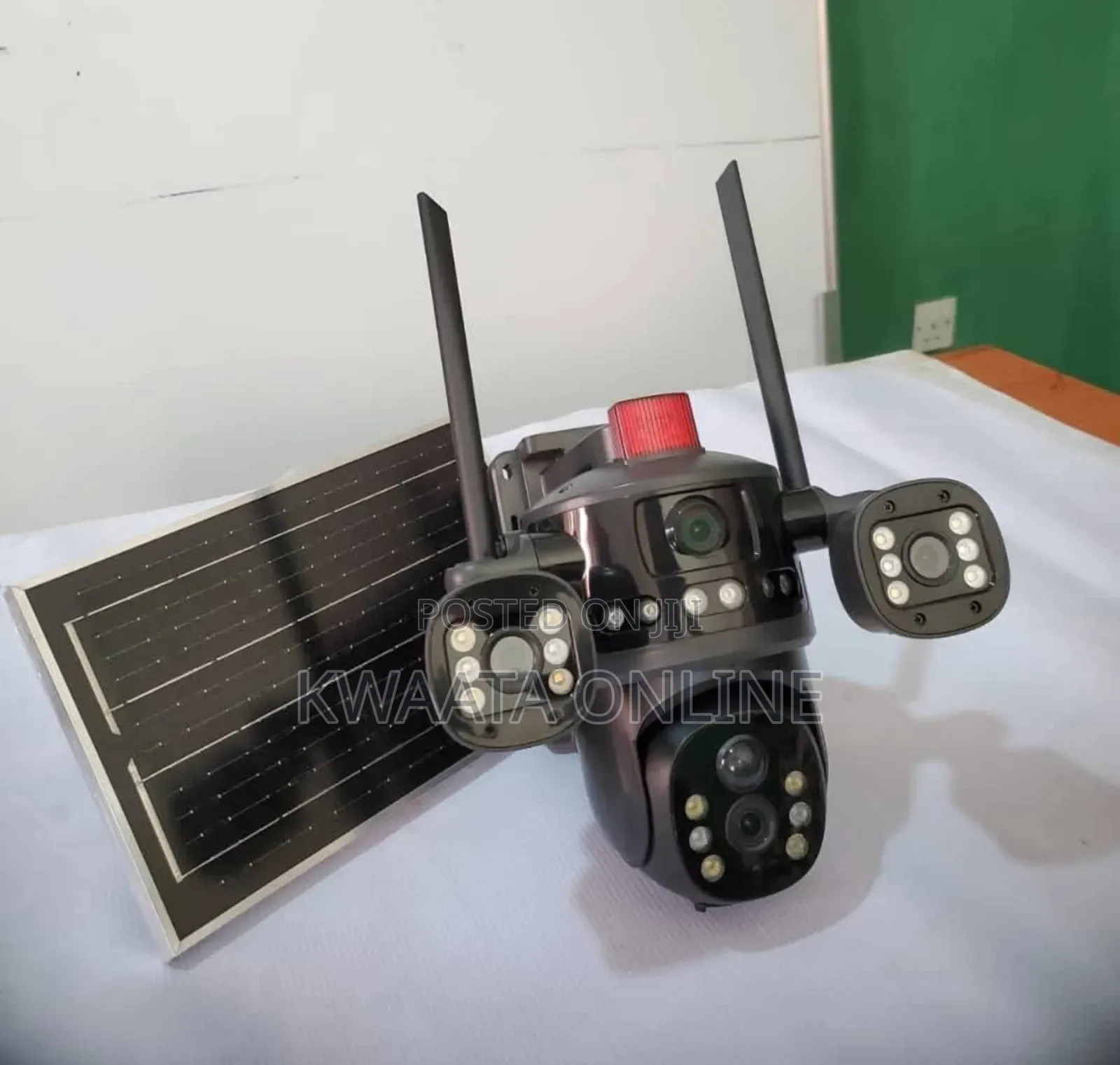 5g Ai Triple Screen Solar Security Wifi Camera Cctv With Sim Card