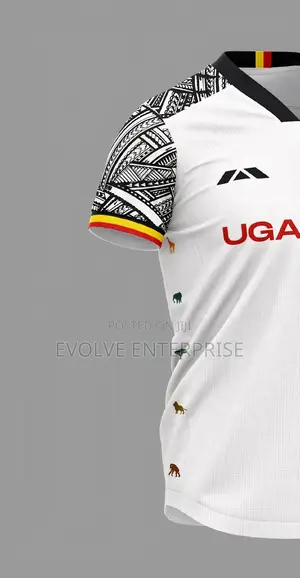 Premium Uganda Cranes Football Soccer Jersey