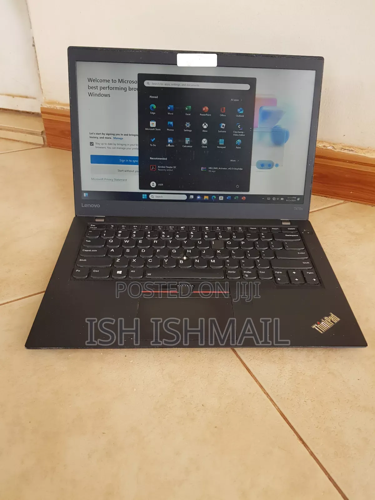 Laptop Lenovo ThinkPad T480s 8GB Intel Core I5 HDD 160GB