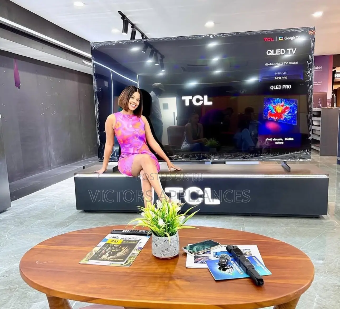 Original TCL 85inches Qled Quantum Dot Google Tv