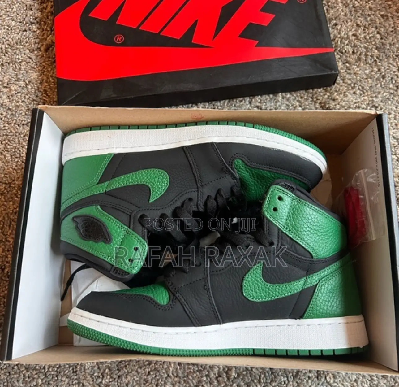 Original Nike Air Jordan 1 Retro High Og “Pine Green” 2.0 Sneakers