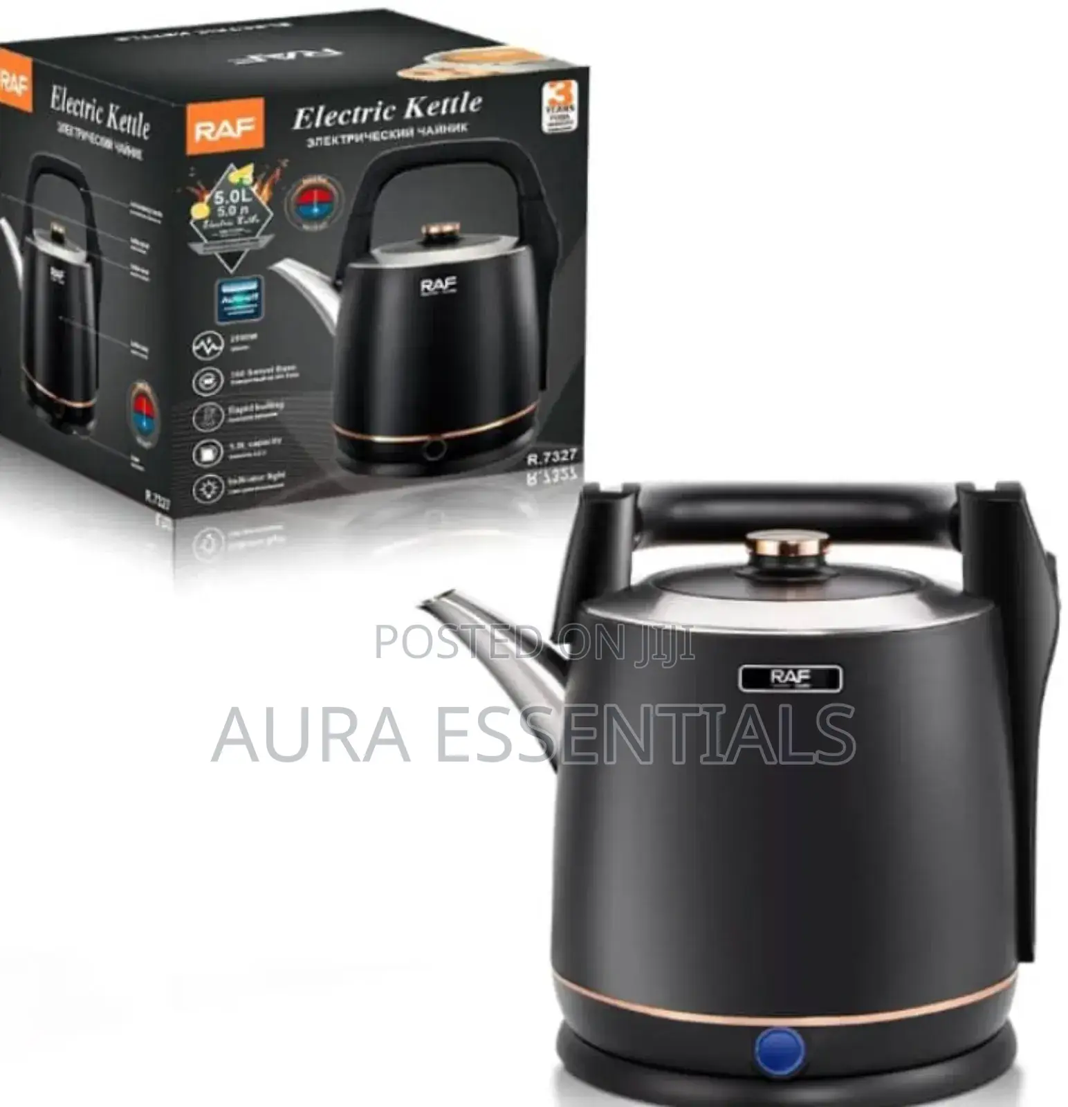 Raf Electric Kettle, Specifically Model R.7327 5litres