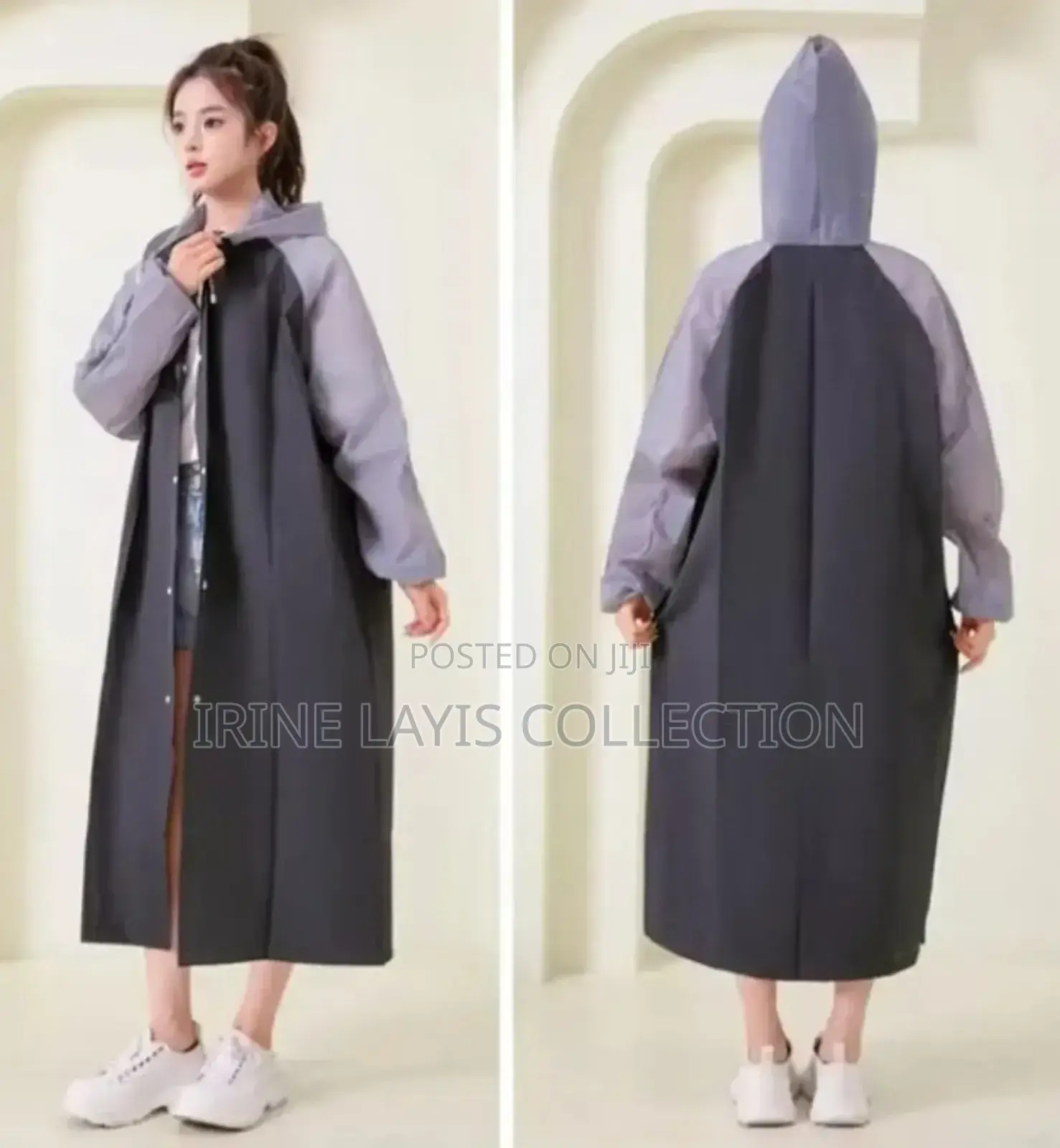 Unisex Light Long Rain Coats