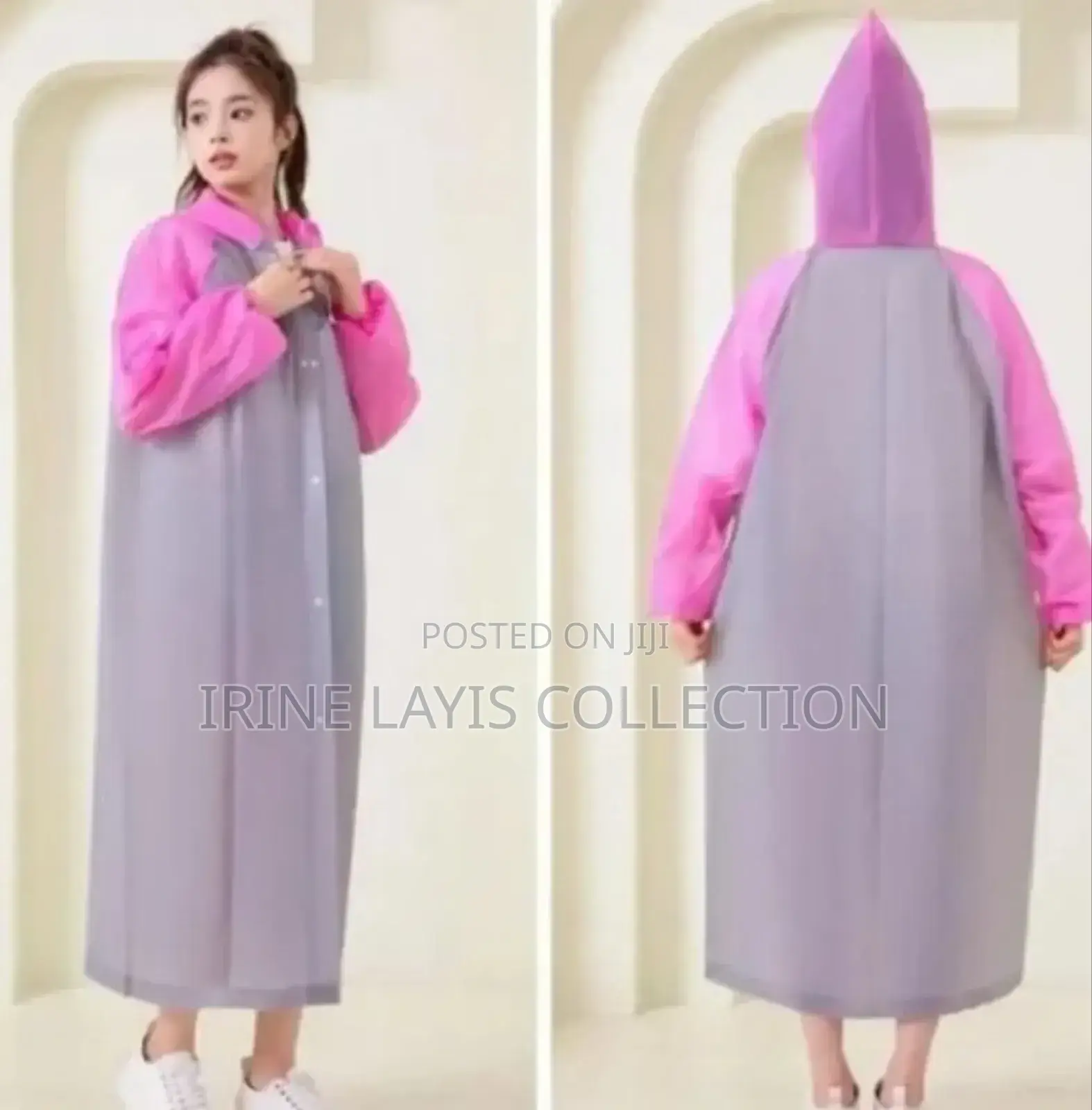 Unisex Light Long Rain Coats