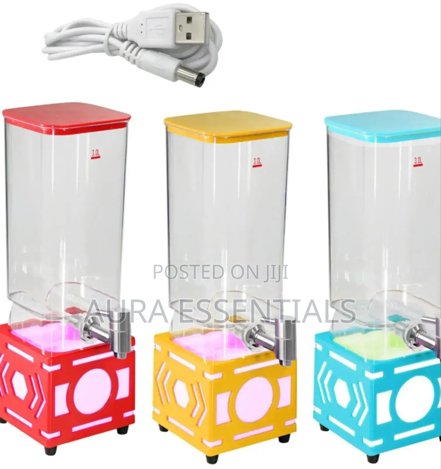3litres Led Rechargeable Juice Dispenser