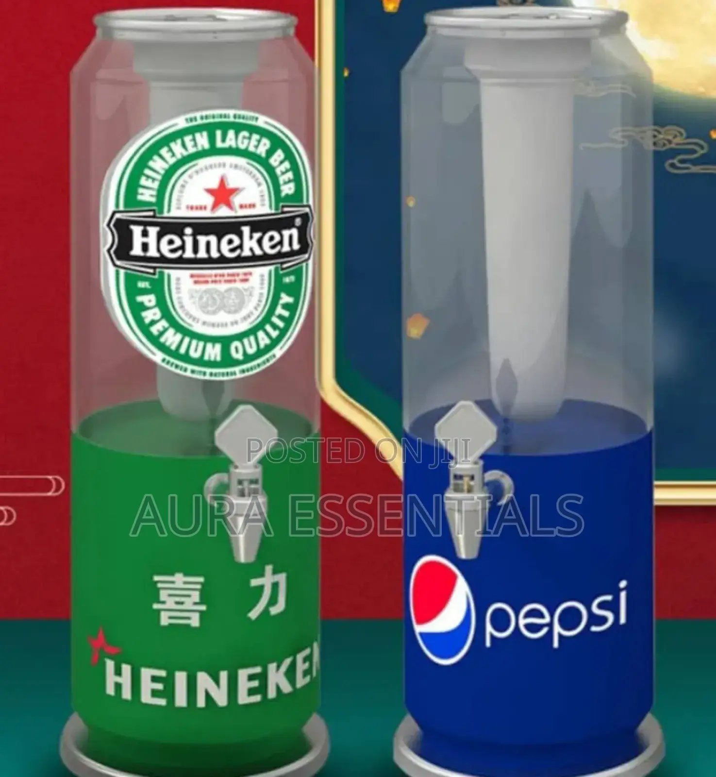 3l Led Rechargeable Beer Dispenser Tower