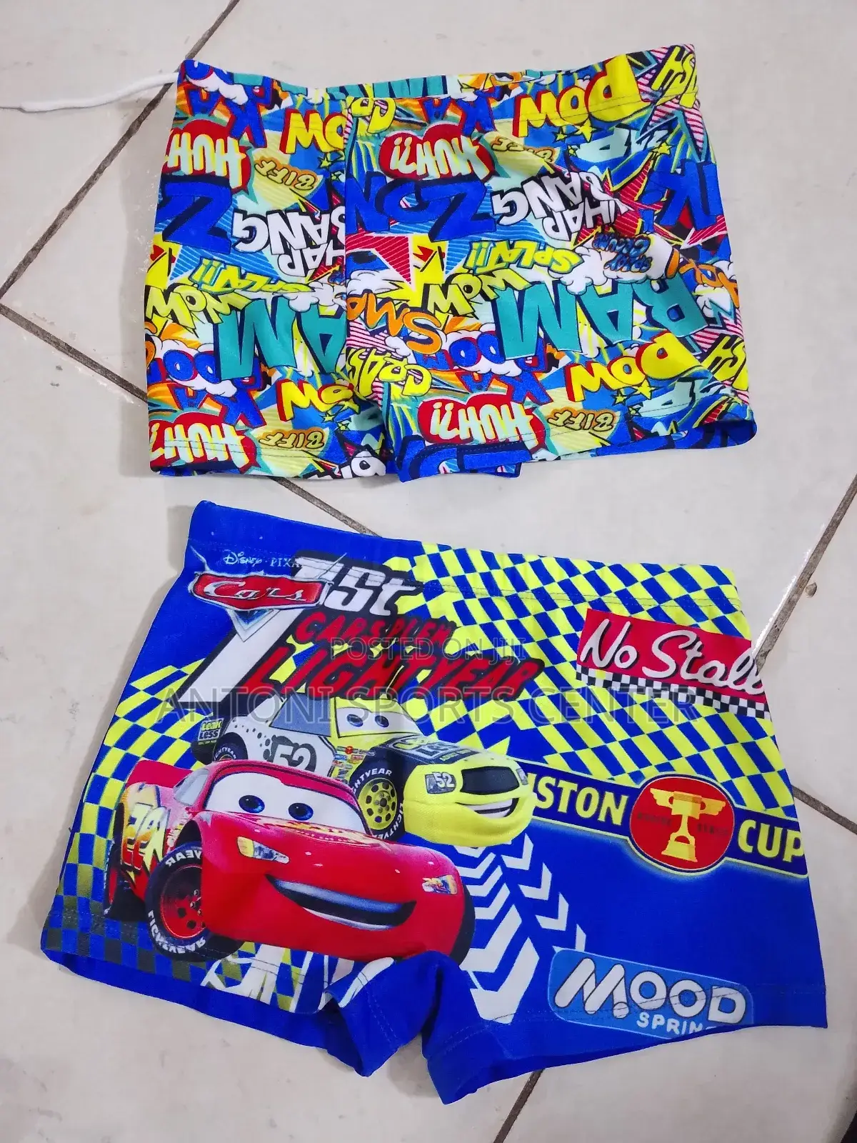 Swimming Short Original Material for Kids Blue