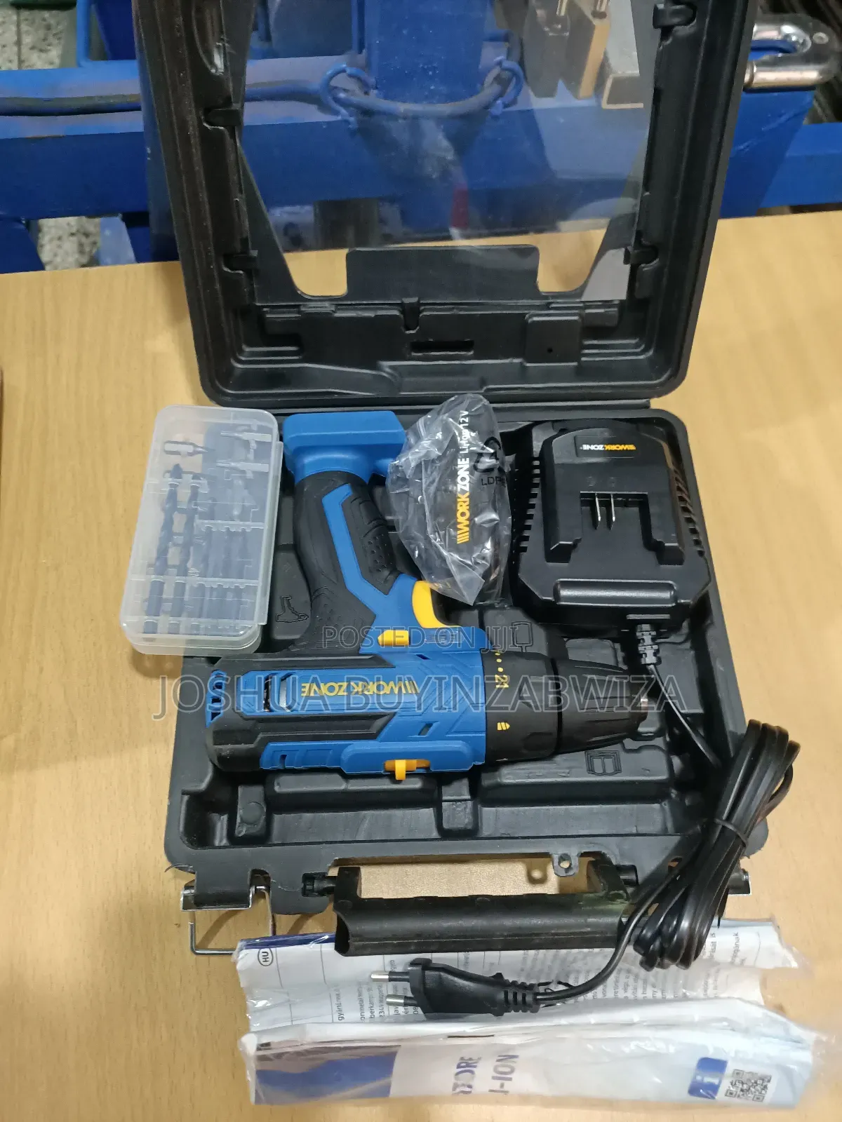 Workzone Portable Rechargeable Drill