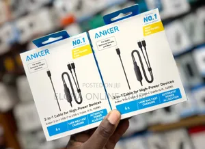 Anker 2-in-1 Usb-C to Usb-C Cable (4ft, 140w).