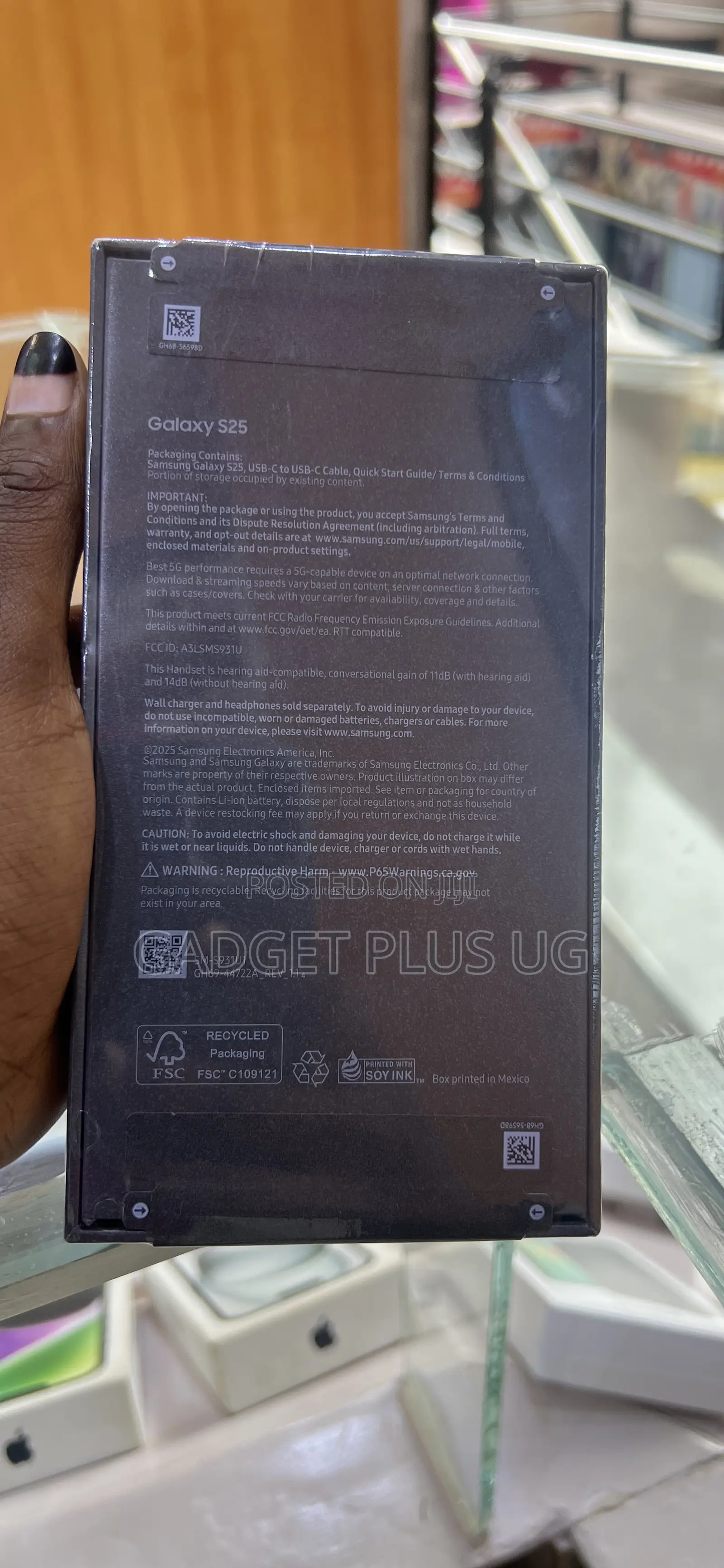 New Samsung Galaxy S25 256 GB