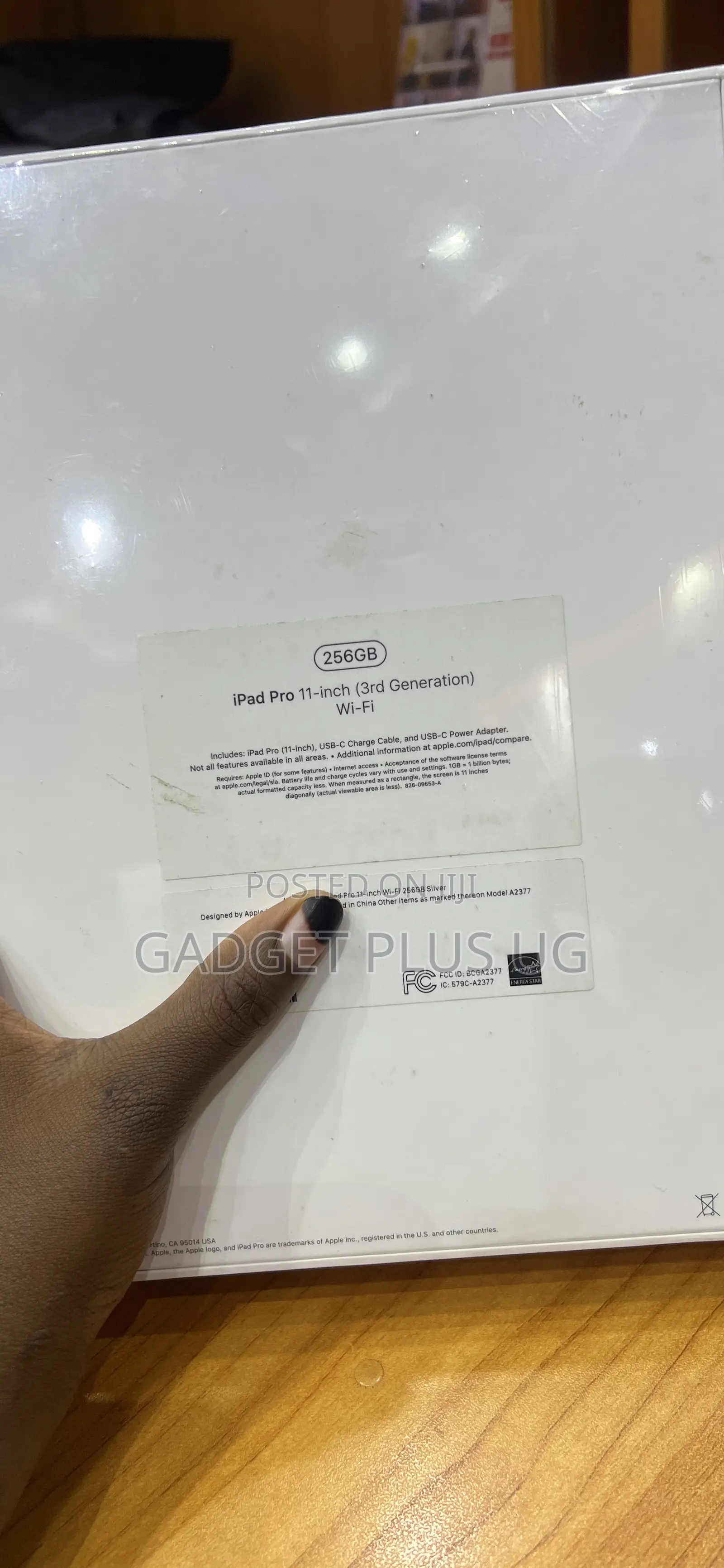 New Apple iPad Pro 11 (2021) 256 GB Silver