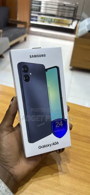 New Samsung Galaxy A06 128 GB Black