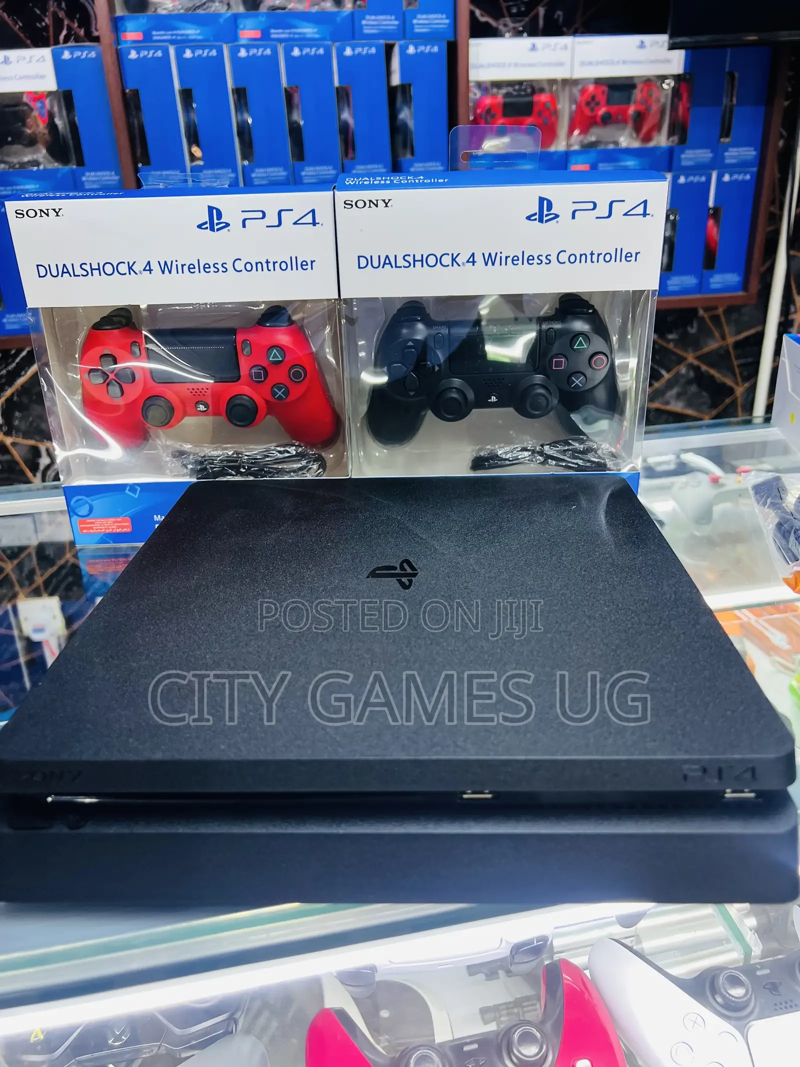 Ps4 Slim Controllers and Games