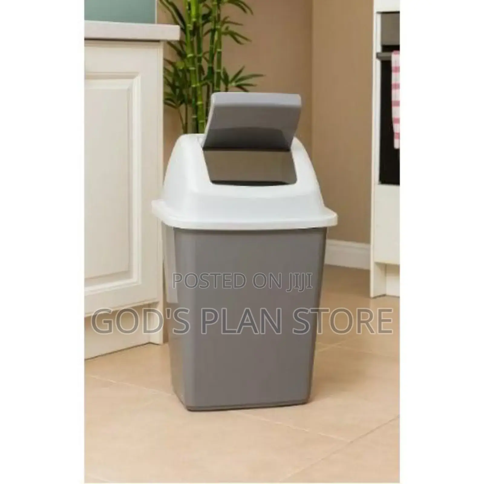 Heavy Quality Plastic Dust Bins 40litres With Swing Lid