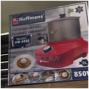 Hoffmans Hm-8860 Electric Fufu/Ugali/Banku/Pounded Yam Maker