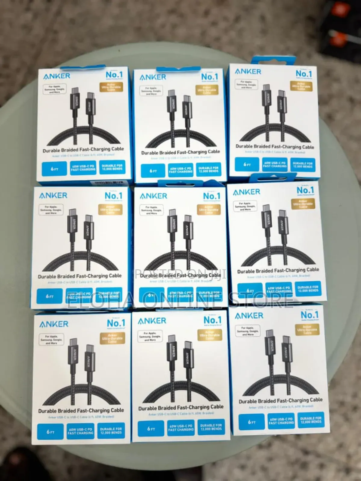 Anker C to C Durable Braided Fast Charging Cable